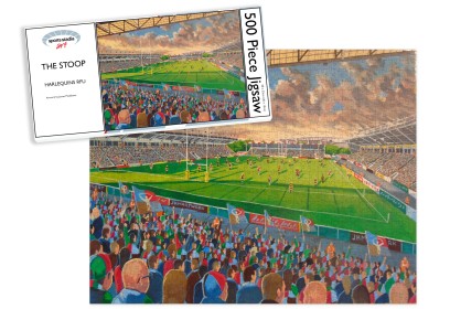 The Stoop Stadium Fine Art Jigsaw Puzzle - Harlequins Rugby Union